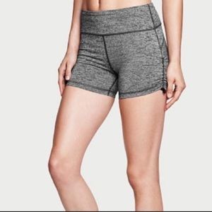 Victoria’s Secret Sport VSX Knockout Hot Short Bike Short in Marled Grey